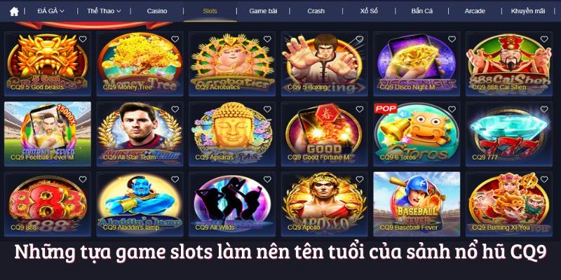 Đa dạng game giải trí